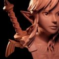 Une statue d&rsquo;argile à l&rsquo;effigie de Link