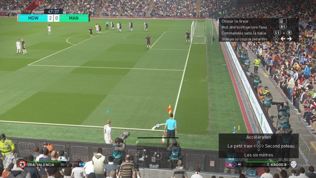 pes 2018 corner