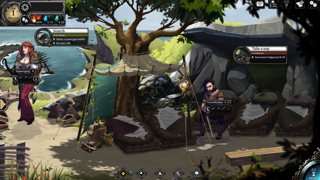 dead in vinland camp