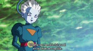 Dragon Ball Super Vegeta éveil ssj blue ultra instinct