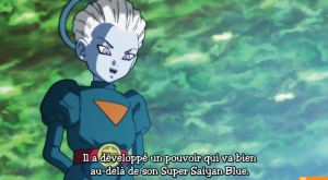 Dragon Ball Super Vegeta éveil ssj blue ultra instinct
