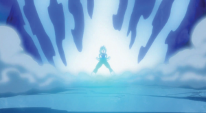 Dragon Ball Super Vegeta éveil ssj blue ultra instinct
