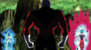 Dragon Ball Super Vegeta éveil ssj blue ultra instinct