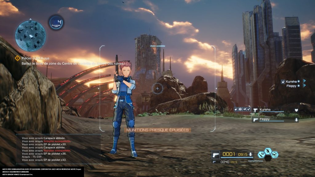 sword art online fatal bullet