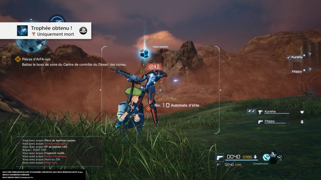 sword art online fatal bullet