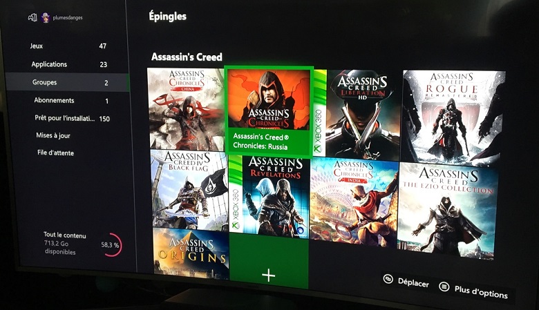 Xbox mise à jour juillet