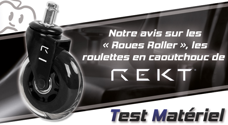 test rekt roulettes roller caoutchouc