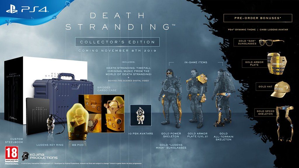 death stranding collector