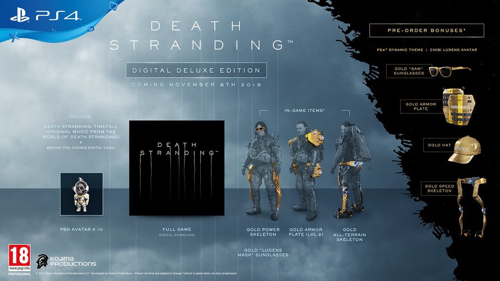 death stranding edition numerique deluxe