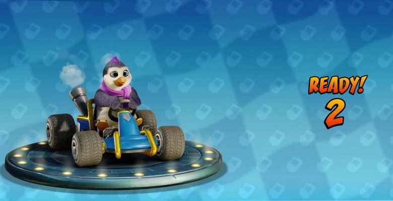 Crash Team Racing Penta Pingouin