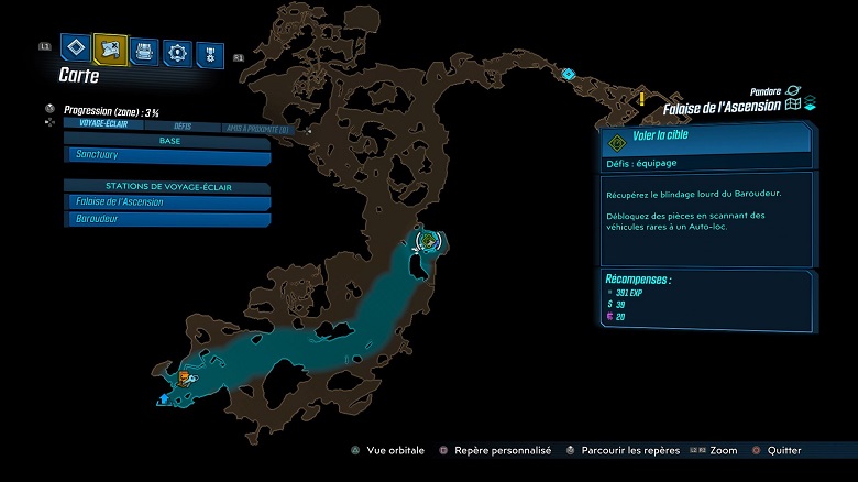 Borderlands 3 auto-loc