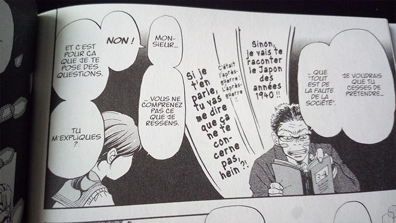 March Comes In Like A Lion Big Kana Chica Umino Harcèlement scolaire