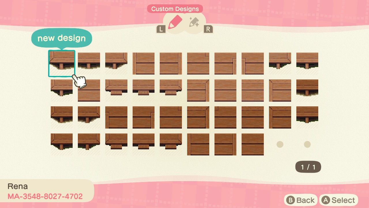 Animal Crossing New Horizons les chemins et routes partagés par la