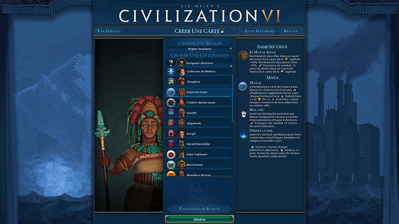 Civilization VI New Frontier Pass Test dame six cieux