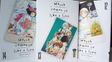 March comes in like a lion tomes 12 13 14