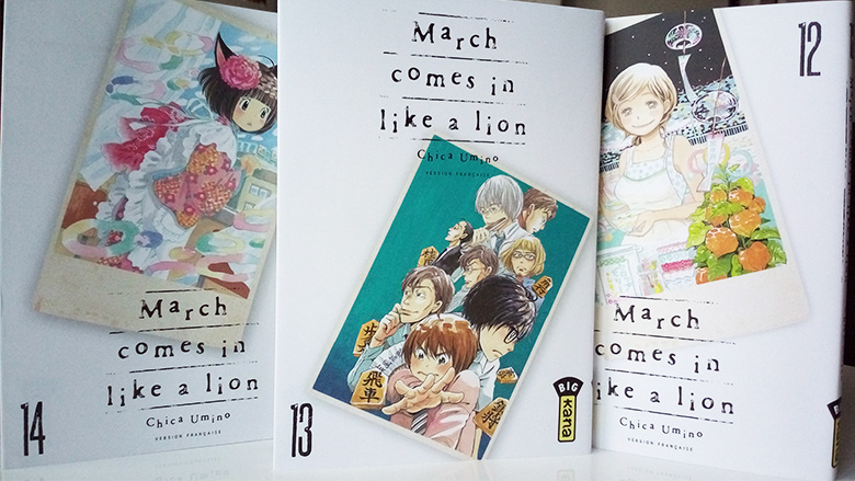 March comes in like a lion tomes 12 13 14