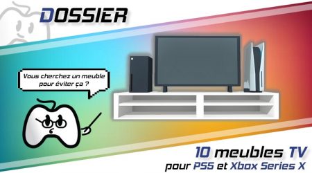 meubles tv ps5 xbox series x