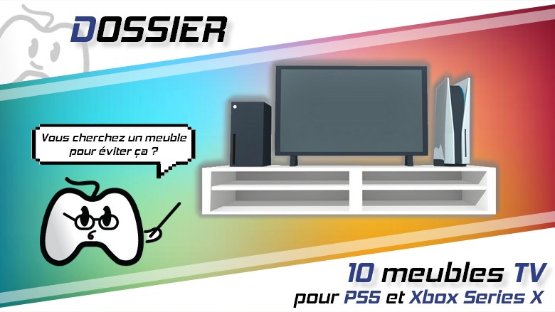 meubles tv ps5 xbox series x
