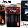[Bar à Jeux] 3 livres Escape Game de chez Mango